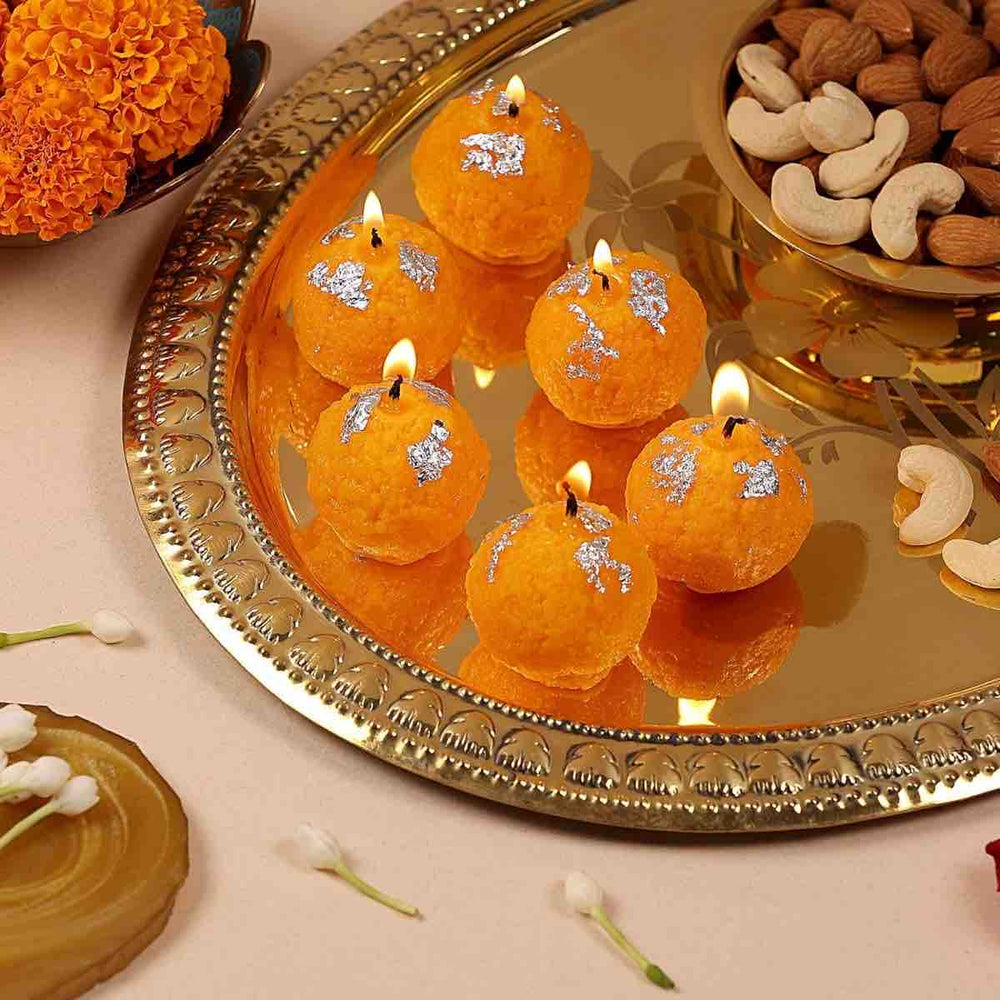 Mithai Candles Gift Box – 6 Pcs