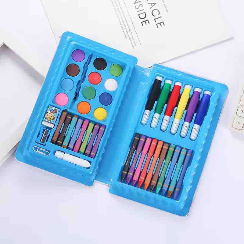 Kids Painting & Colouring Set – 42 Pcs