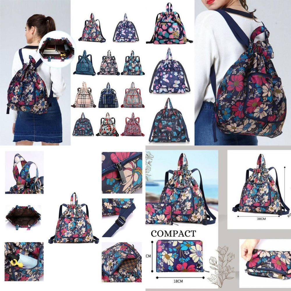 2-in-1 Waterproof Backpack + Handbag
