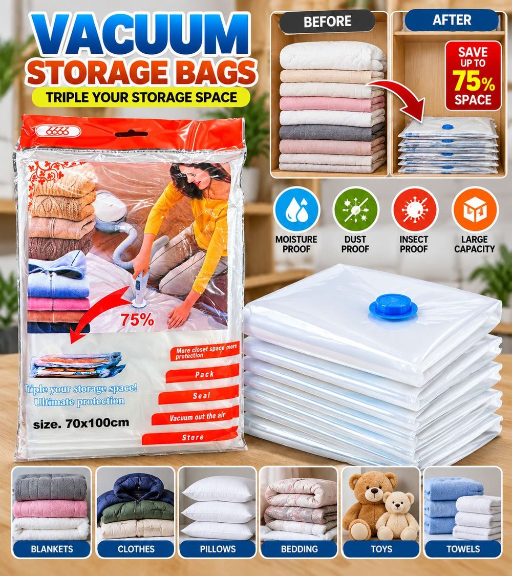 Vacuum Storage Bag – 70 x 100 cm