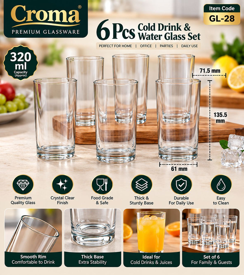 Royal Glass Set – 6 × 320 ml