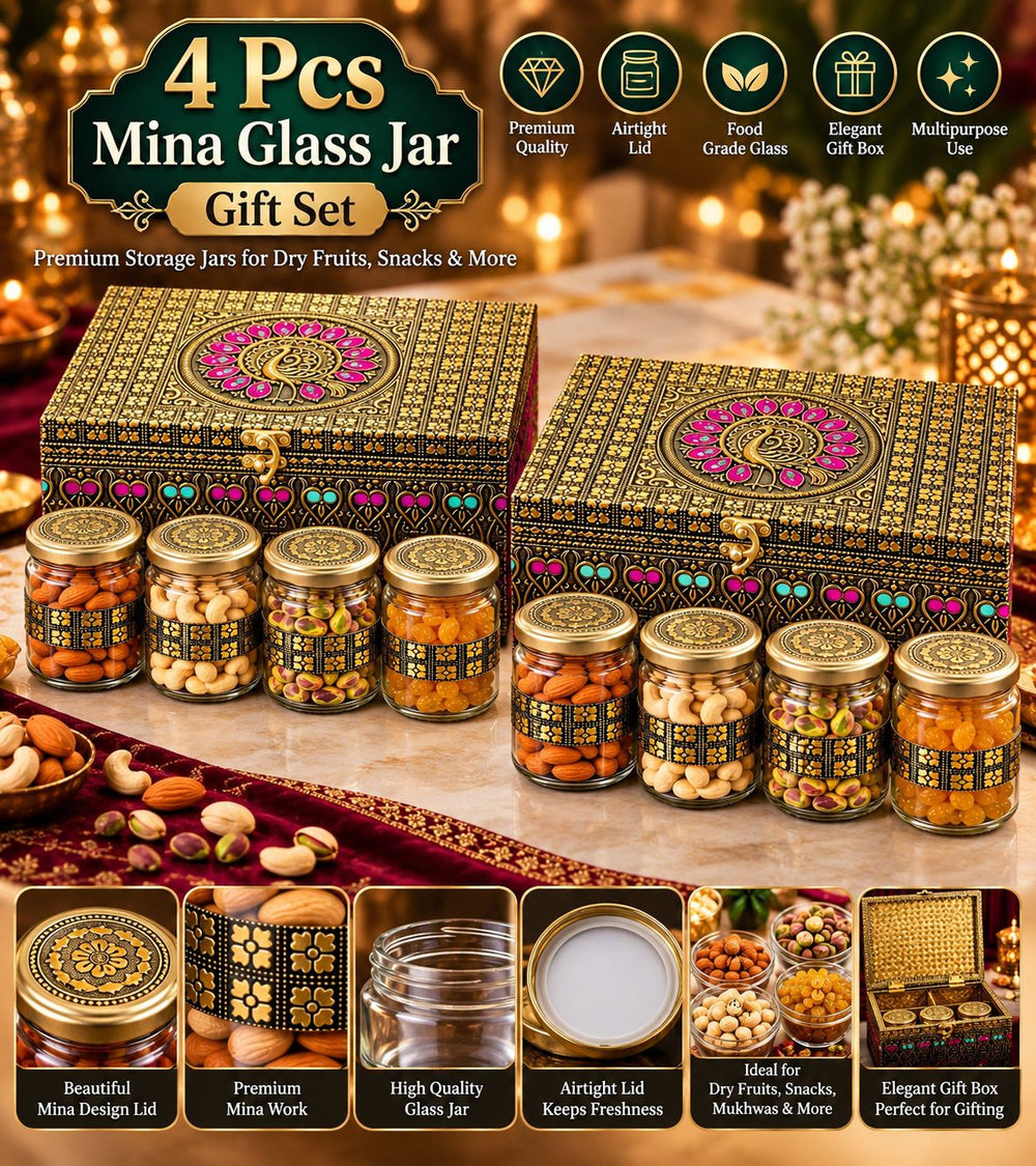 Mina Glass Jar Gift Set – 4 Jars