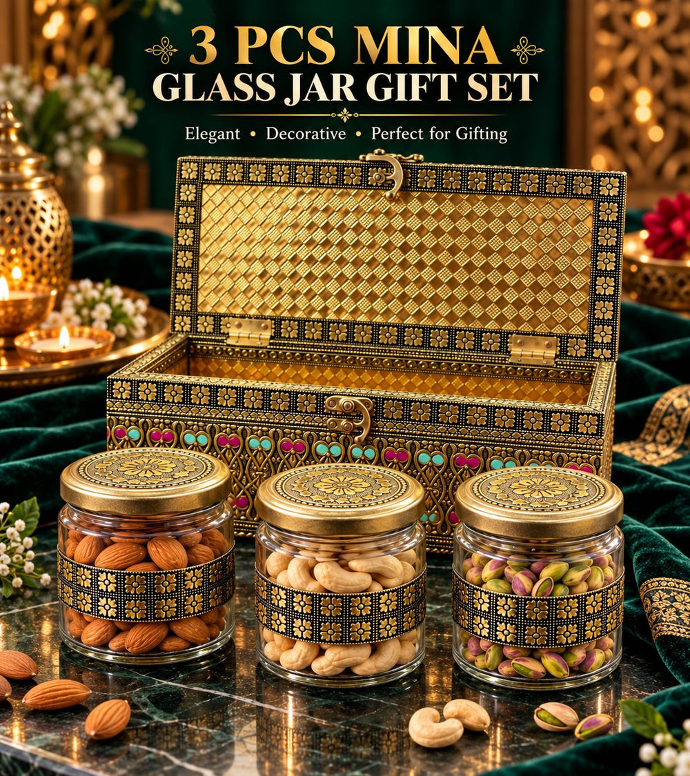 Mina Glass Jar Gift Set – 3 Jars
