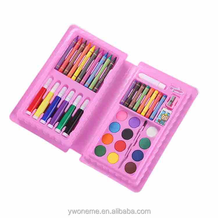 Kids Painting & Colouring Set – 42 Pcs