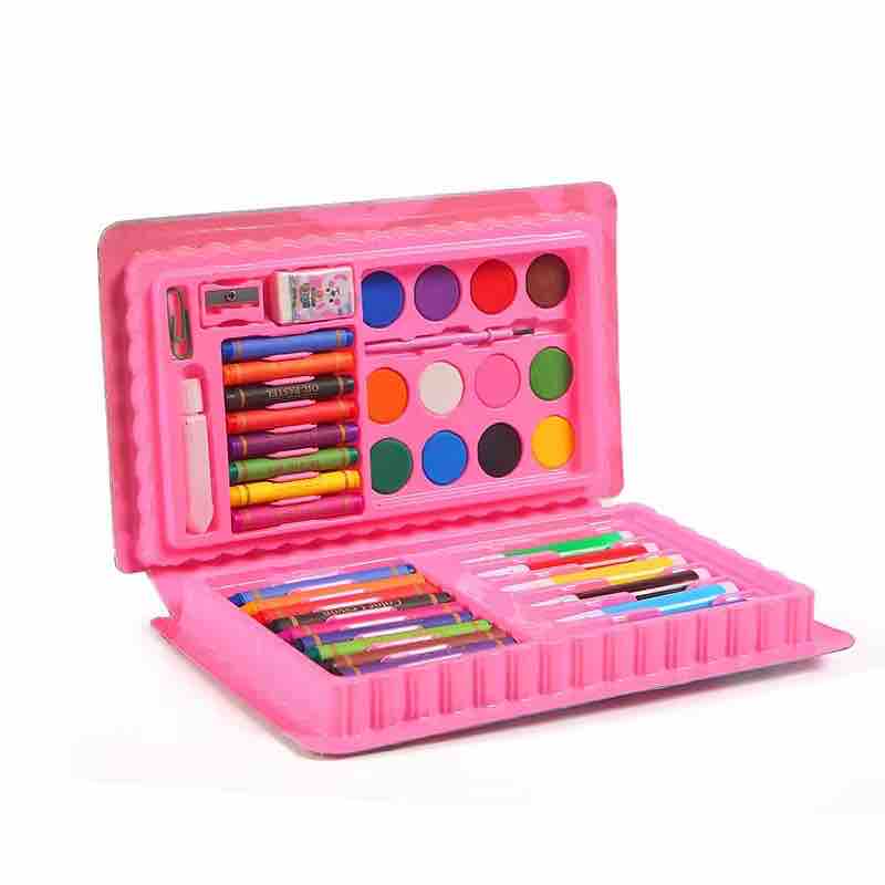 Kids Painting & Colouring Set – 42 Pcs