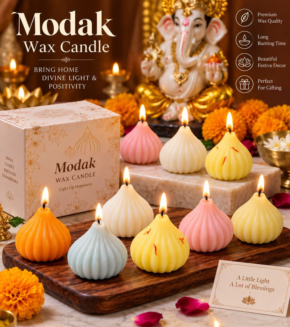 Mithai Candles Gift Box – 6 Pcs