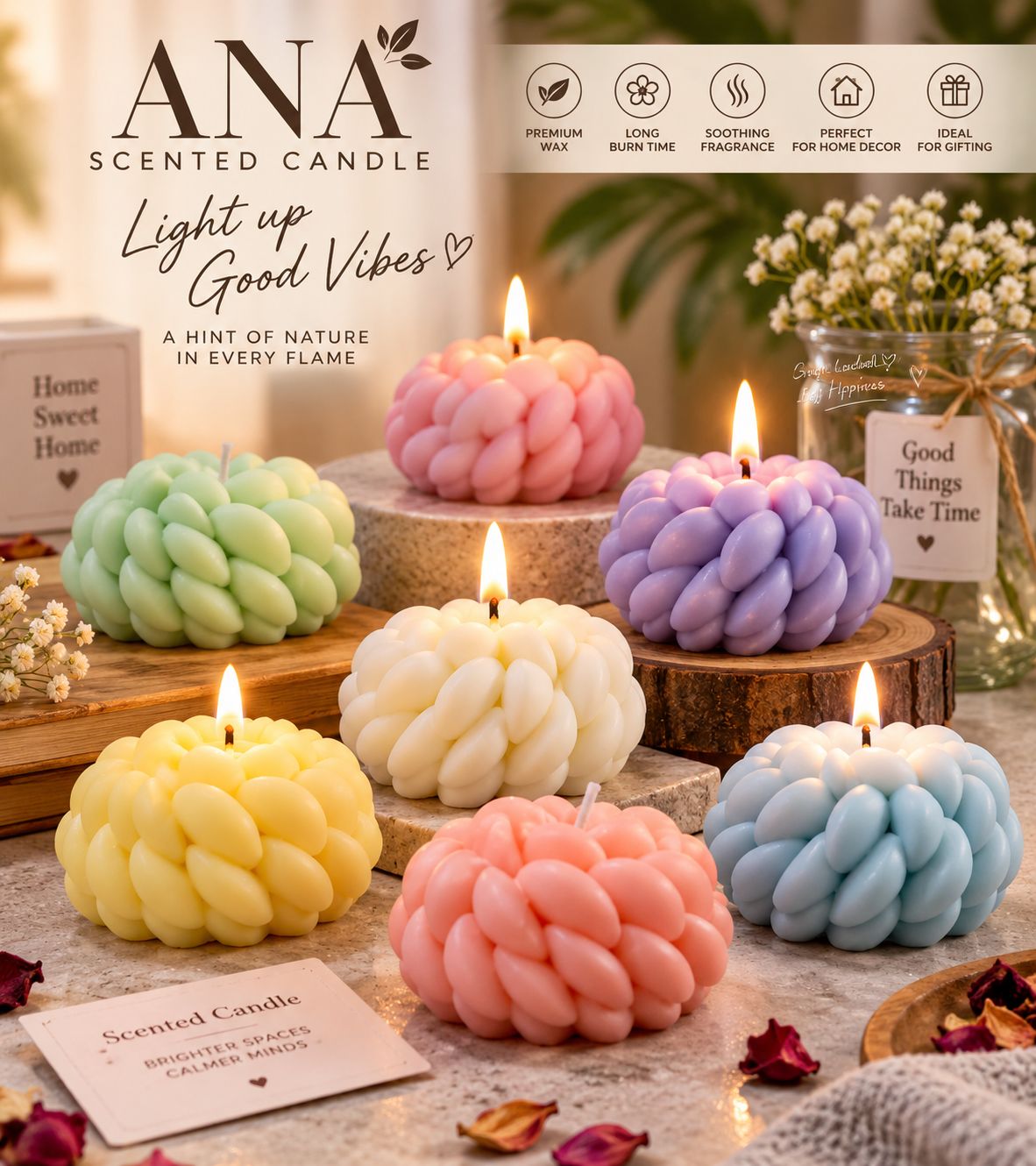 ANA Scented Wax Candle