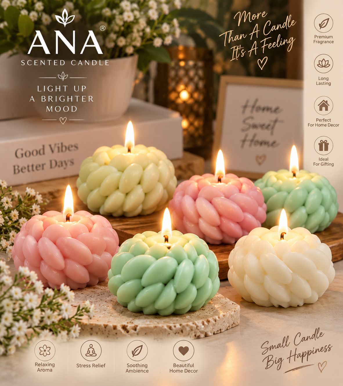 ANA Scented Wax Candle
