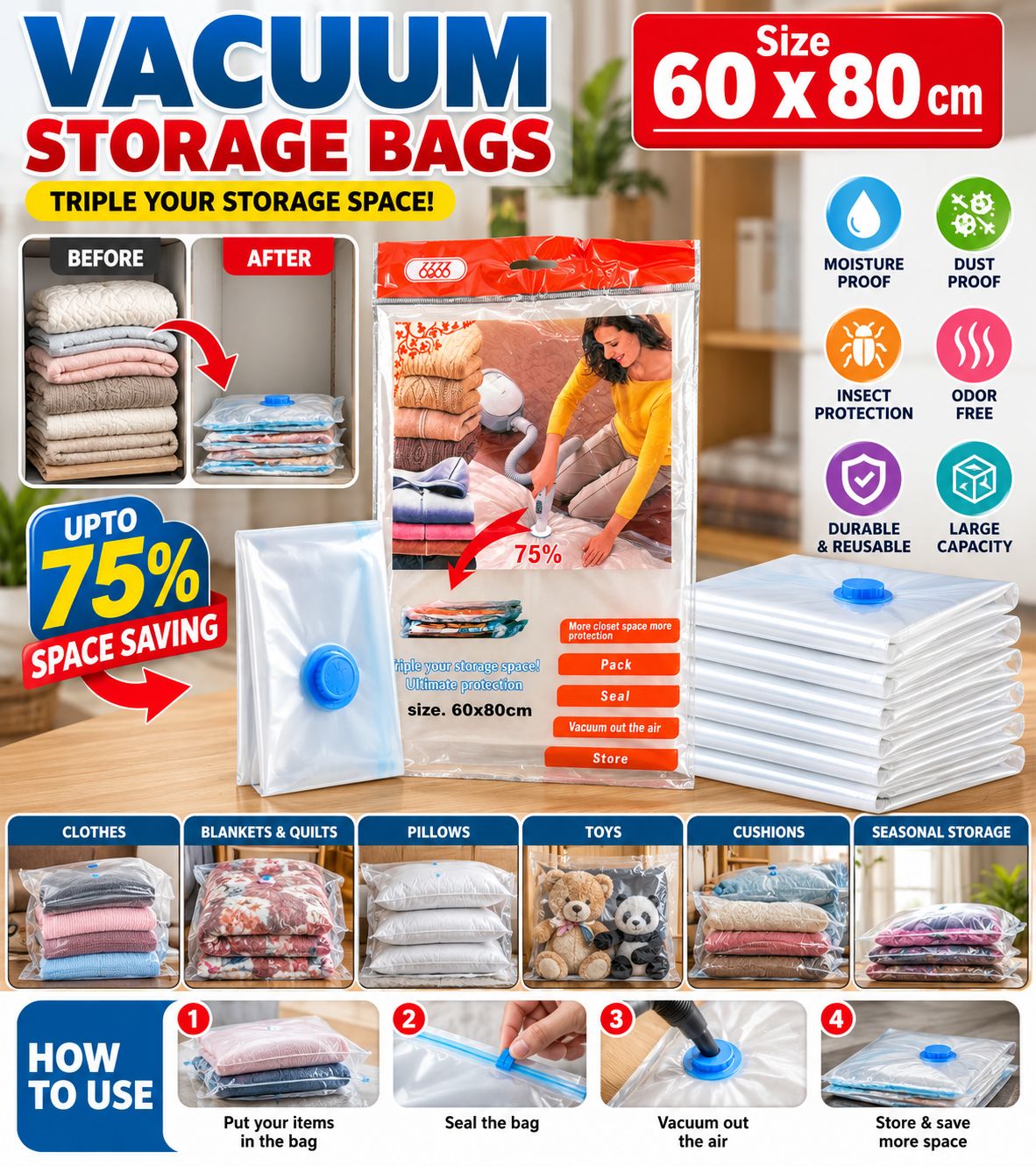 Wardrobe Space-Saver Combo