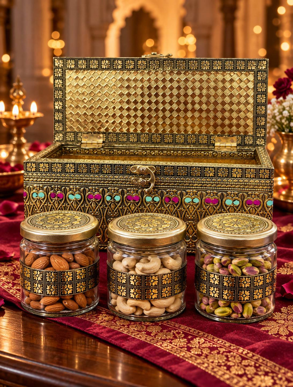 Mina Glass Jar Gift Set – 3 Jars