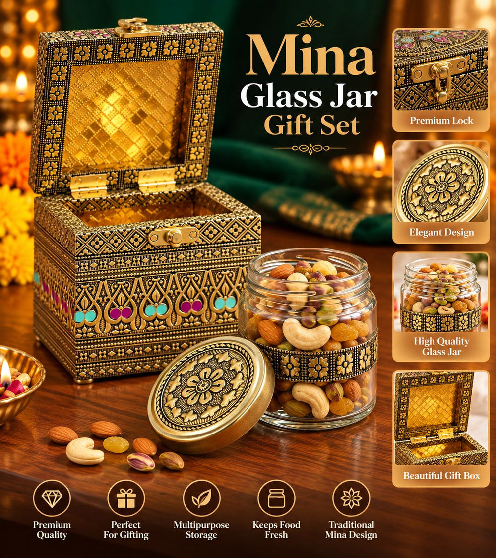 Mina Glass Jar – Premium Gift Jar
