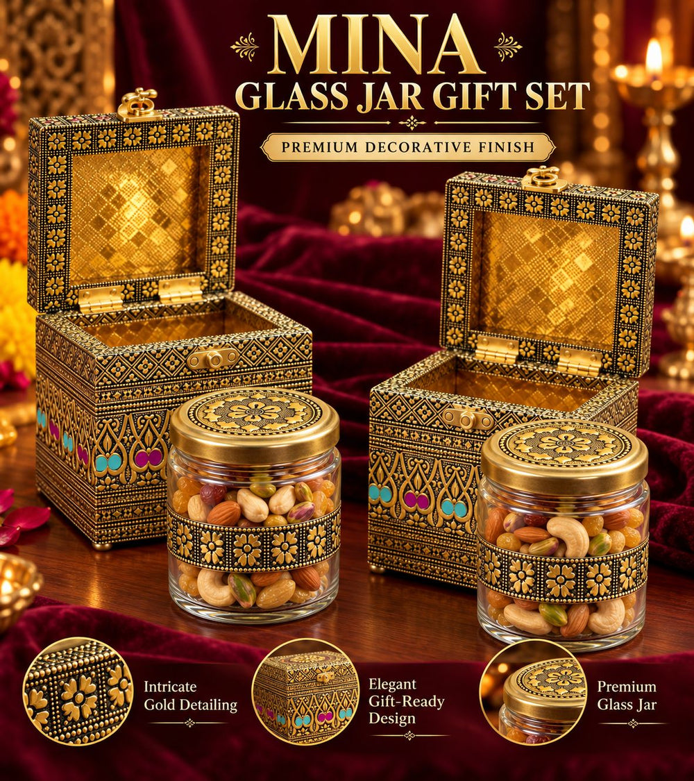 Mina Glass Jar – Premium Gift Jar